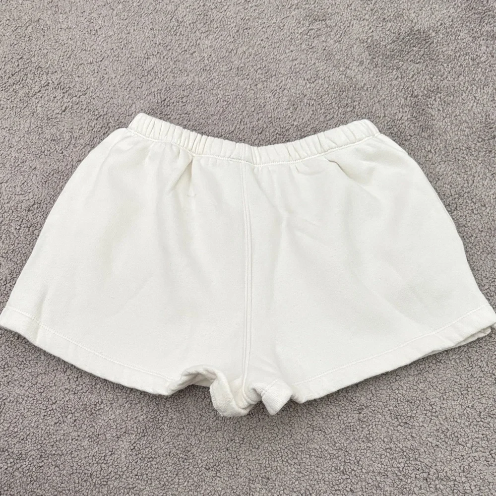 Women's White Shorts - Picture 4 of 4